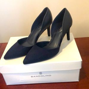 Navy heels size 6.5